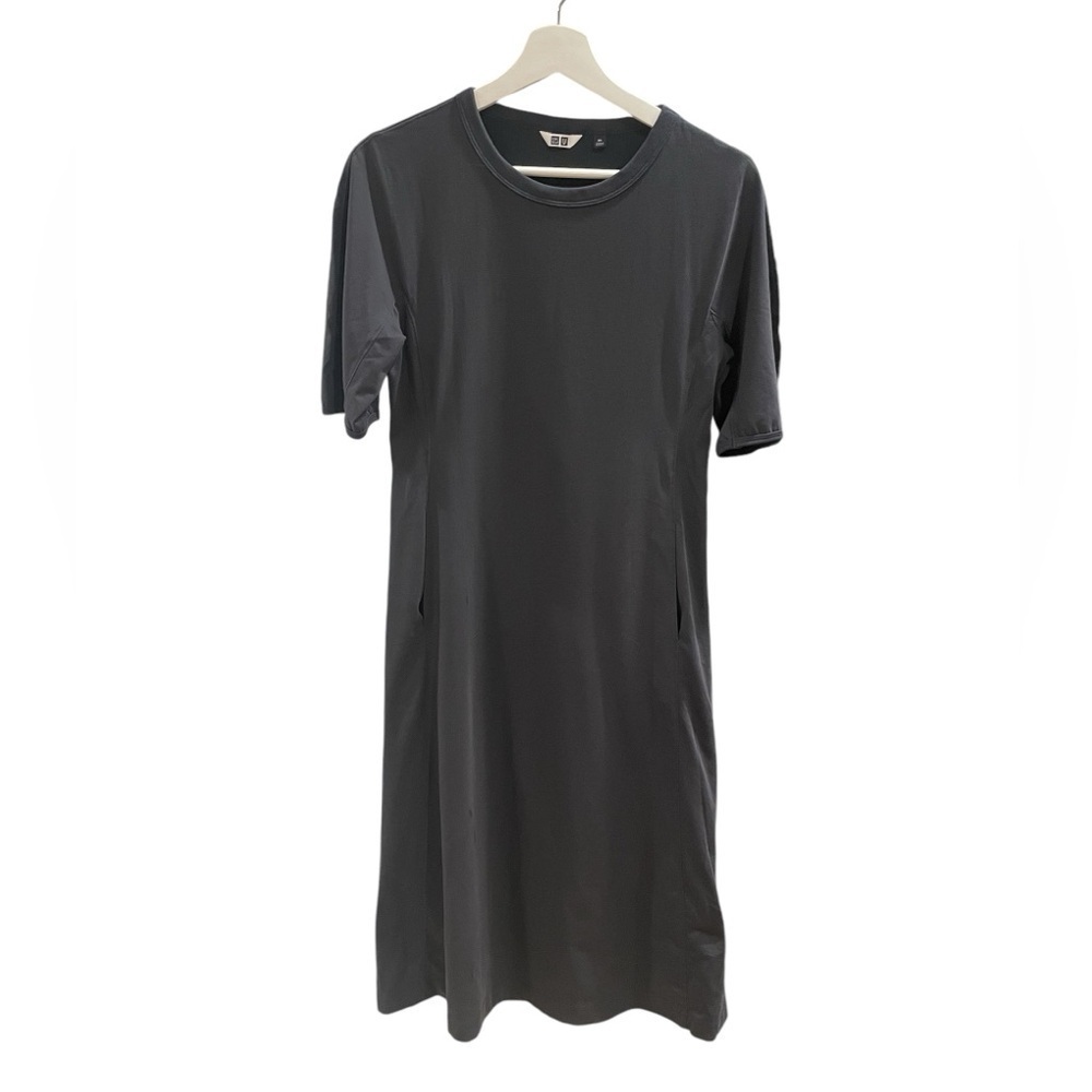 Uniqlo Cotton Tshirt Midi Dress